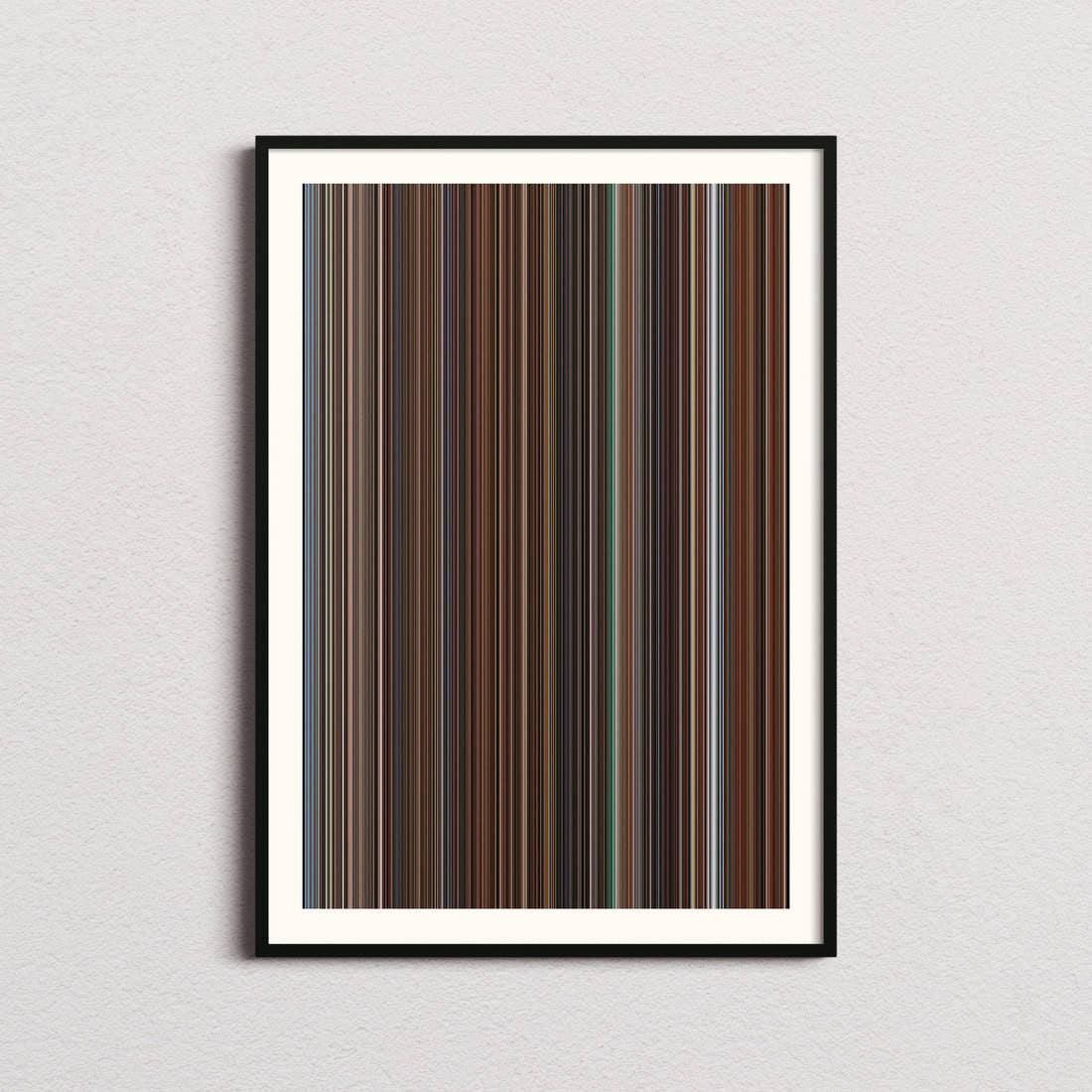 Mr. Deeds Movie Barcode Poster - Barcode Only