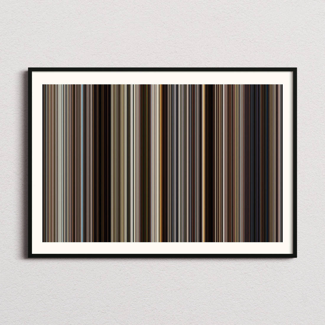 Mud Movie Barcode Poster - Barcode Only