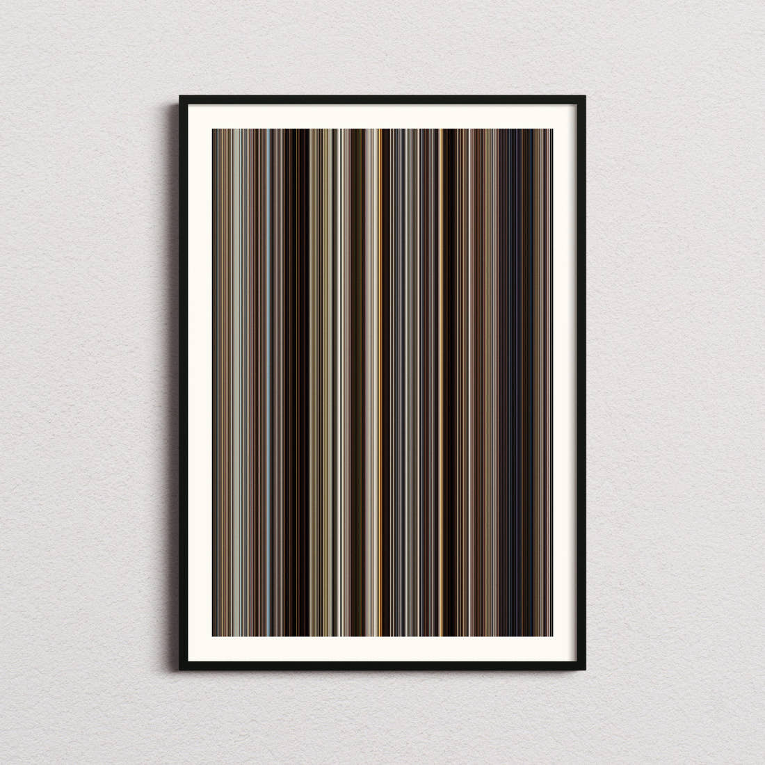 Mud Movie Barcode Poster - Barcode Only