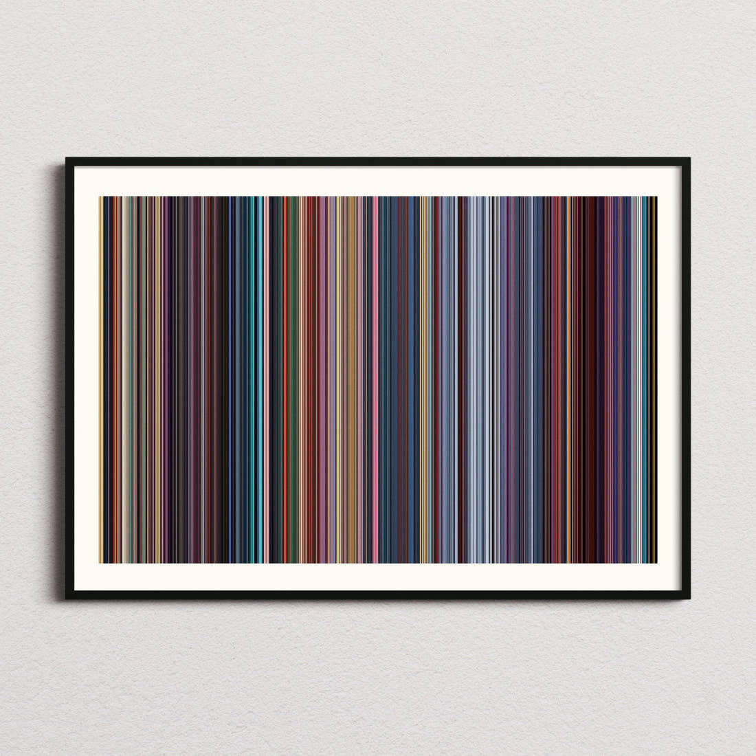 Mulan Movie Barcode Poster - Barcode Only