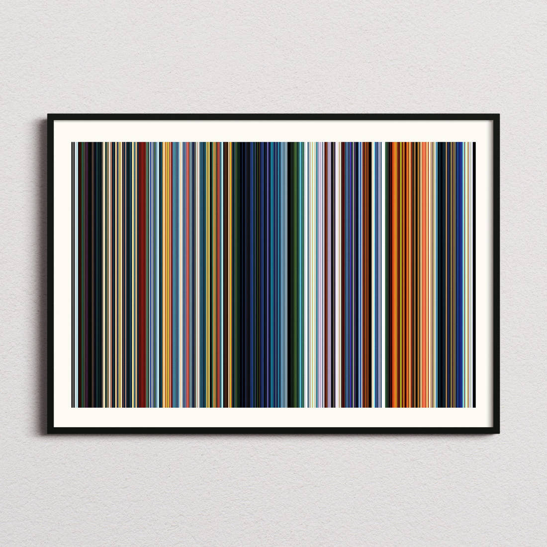 Mune: Guardian of the Moon Movie Barcode Poster - Barcode Only