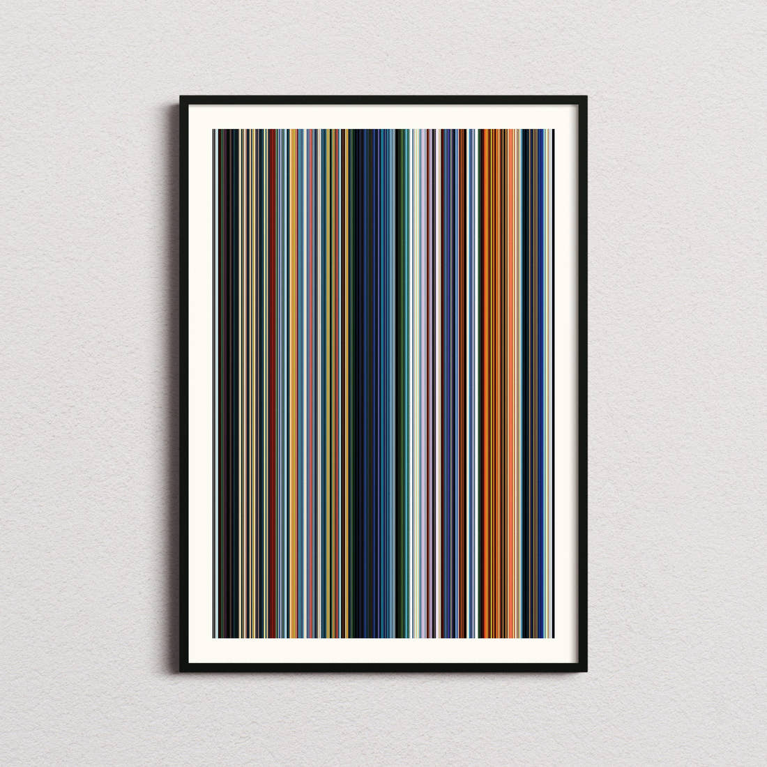 Mune: Guardian of the Moon Movie Barcode Poster - Barcode Only