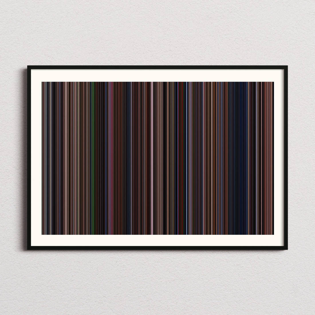 Murder at 1600 Movie Barcode Poster - Barcode Only