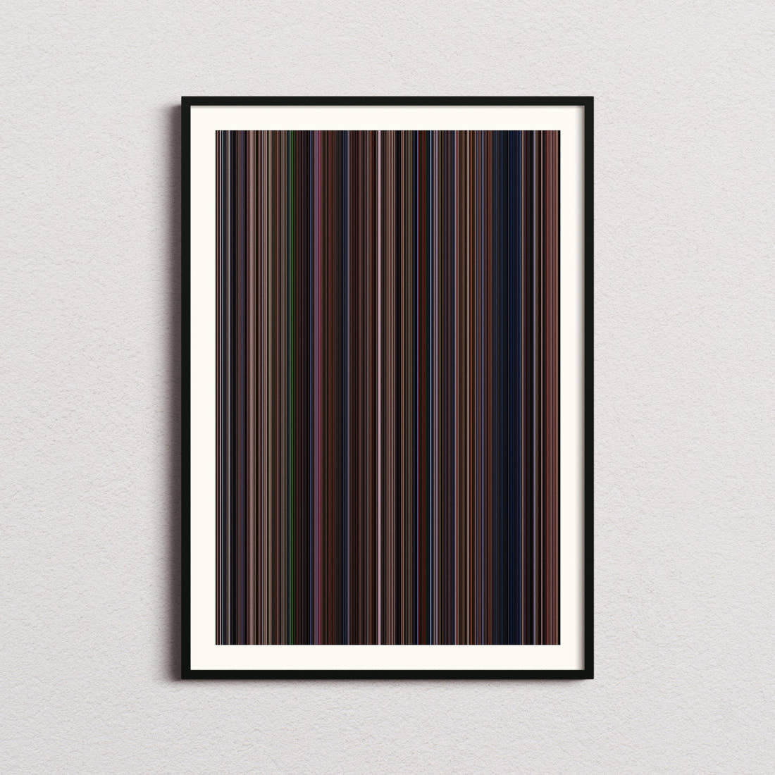 Murder at 1600 Movie Barcode Poster - Barcode Only
