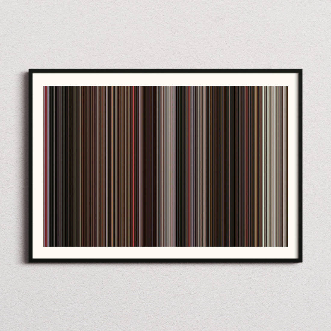 My Fair Lady Movie Barcode Poster - Barcode Only