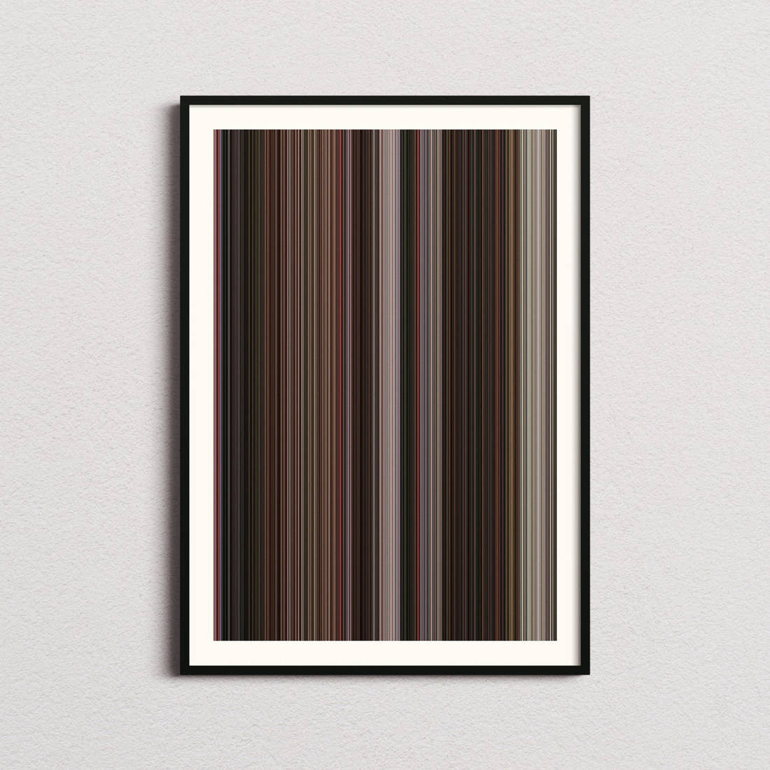 My Fair Lady Movie Barcode Poster - Barcode Only