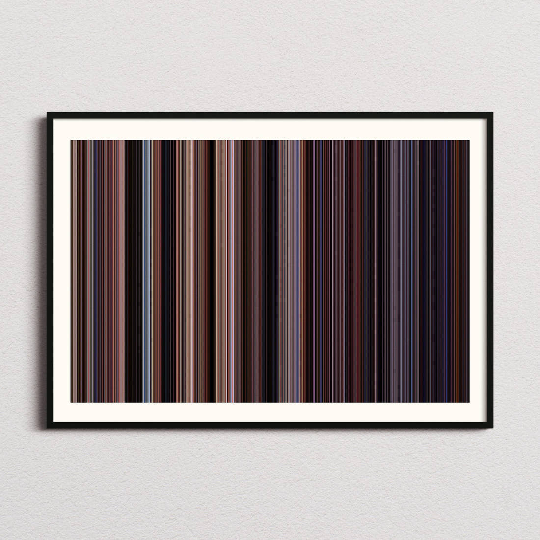 Mysterious Skin Movie Barcode Poster - Barcode Only