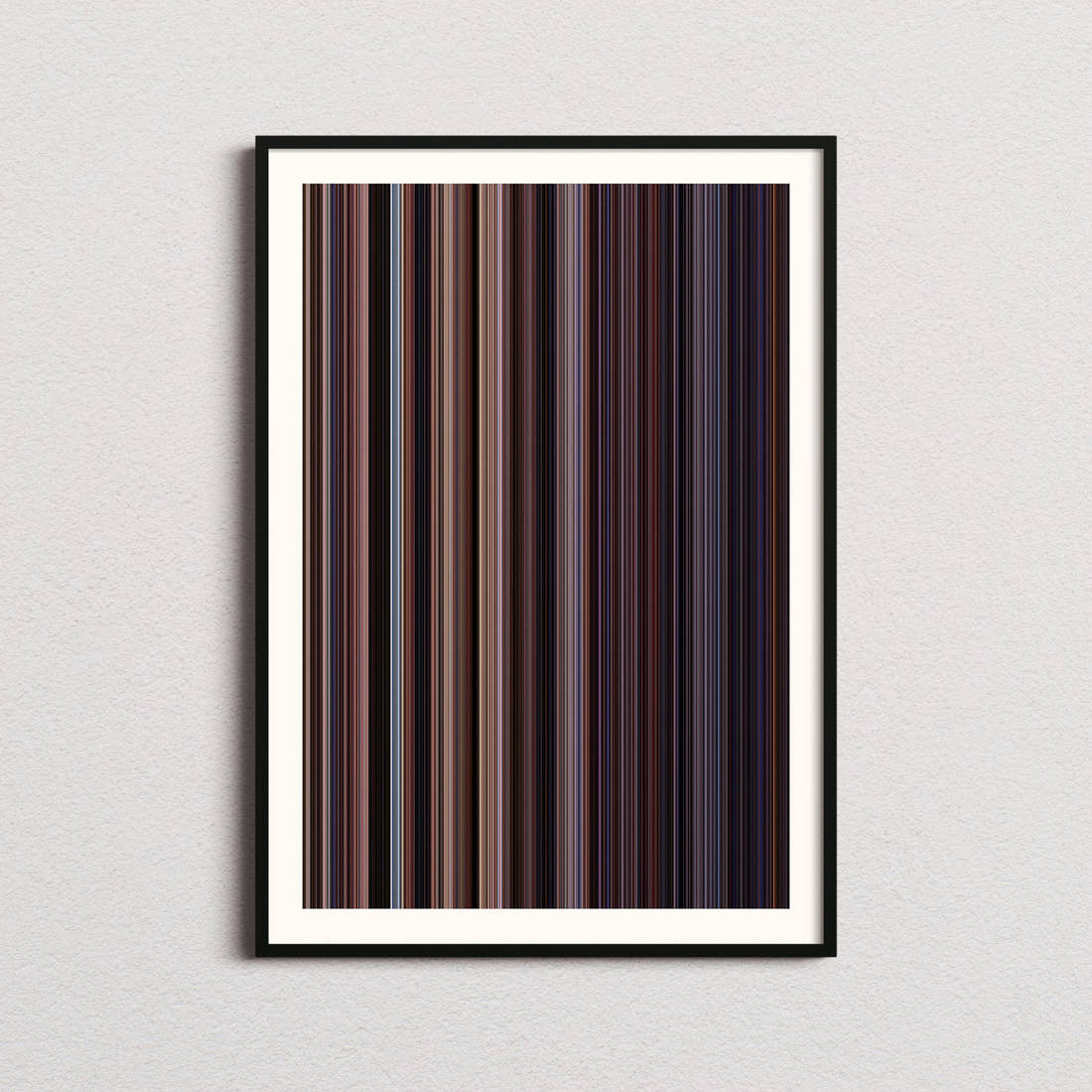 Mysterious Skin Movie Barcode Poster - Barcode Only