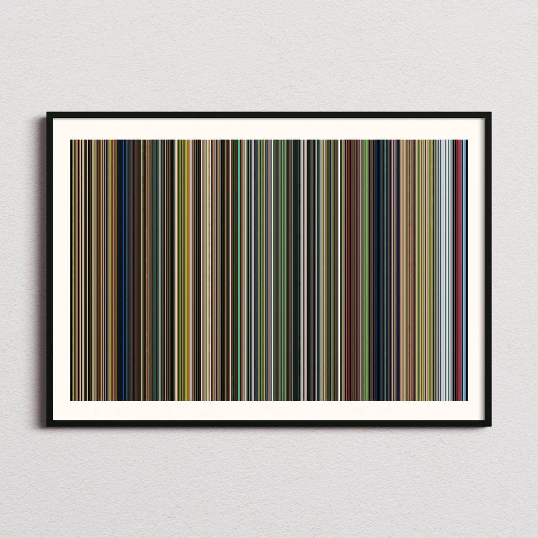 Nanny McPhee Movie Barcode Poster - Barcode Only