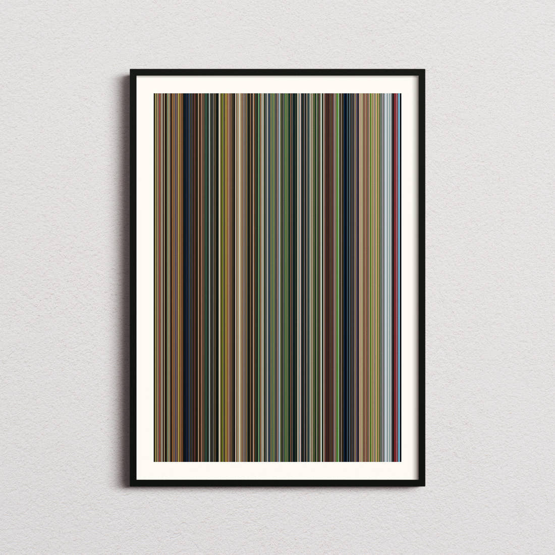 Nanny McPhee Movie Barcode Poster - Barcode Only