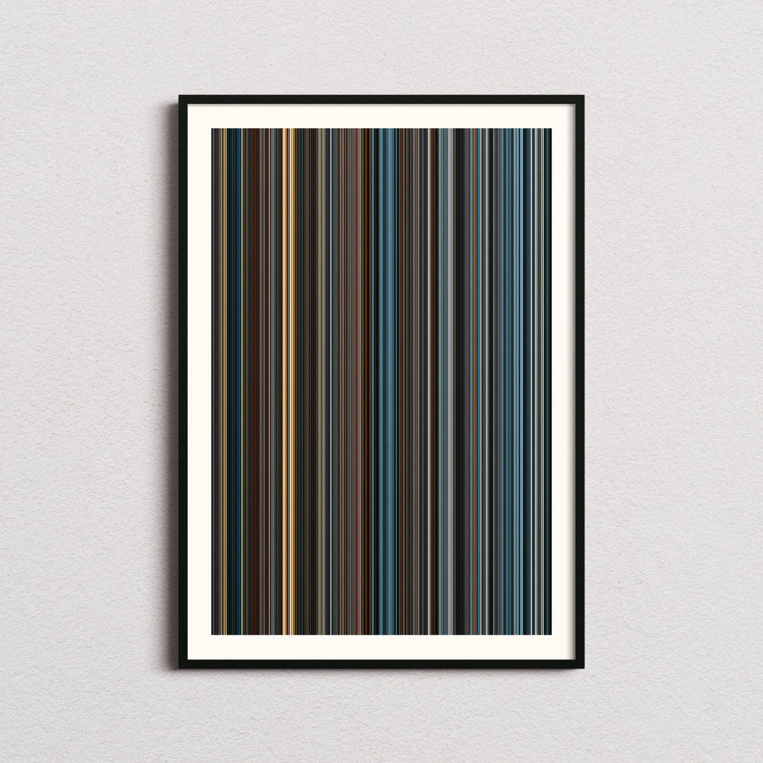 Napoleon Movie Barcode Poster - Barcode Only