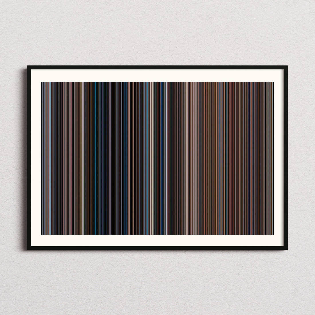 National Lampoon's Christmas Vacation Movie Barcode Poster - Barcode Only