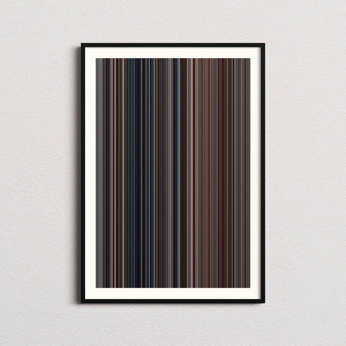National Lampoon's Christmas Vacation Movie Barcode Poster - Barcode Only