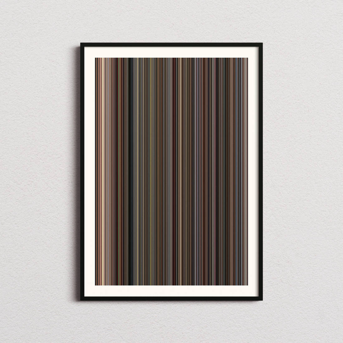 National Lampoon's European Vacation Movie Barcode Poster - Barcode Only