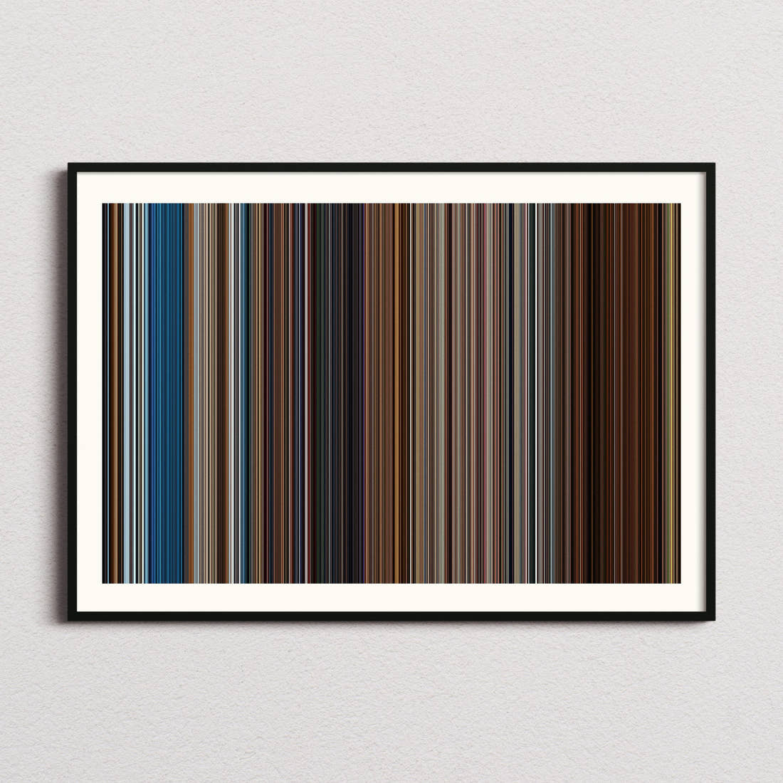 National Treasure Movie Barcode Poster - Barcode Only