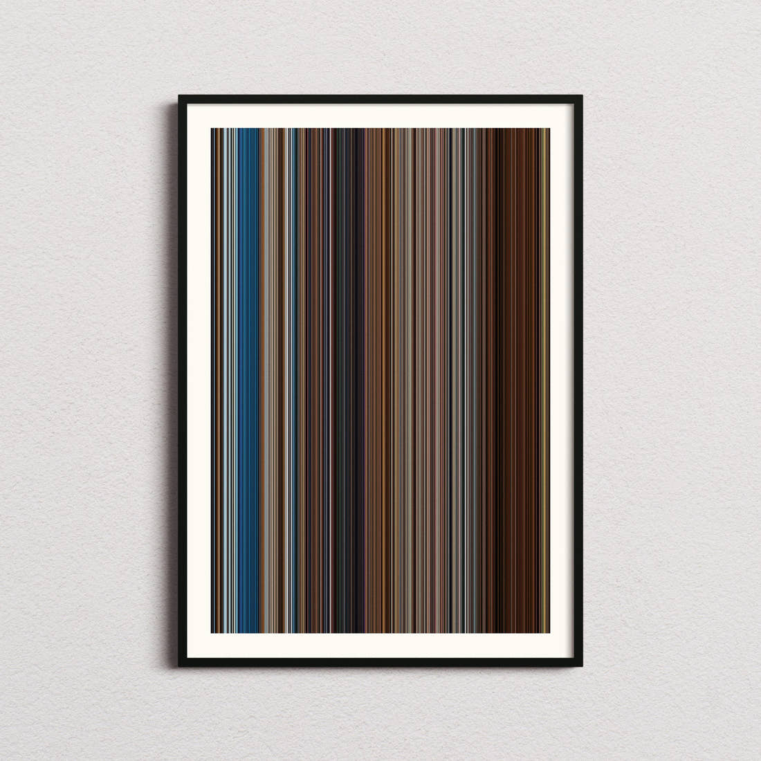 National Treasure Movie Barcode Poster - Barcode Only
