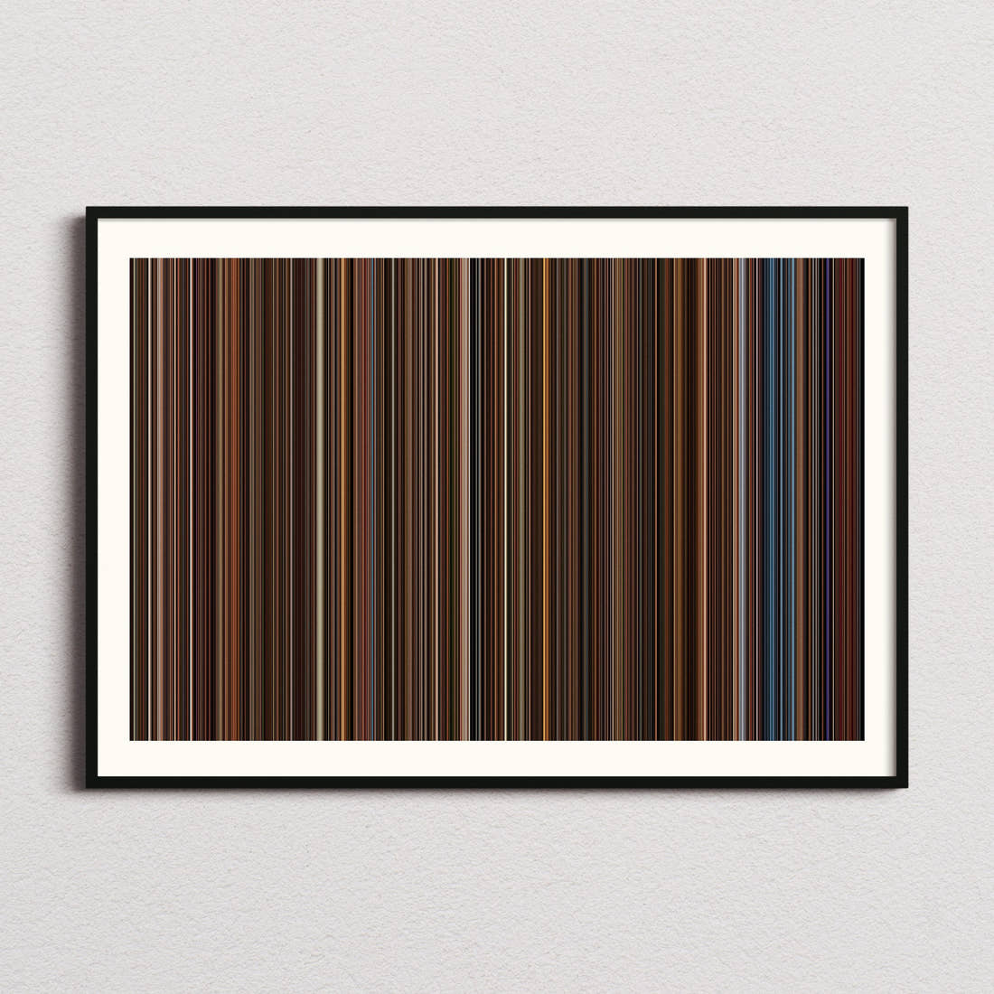 Night at the Museum Movie Barcode Poster - Barcode Only