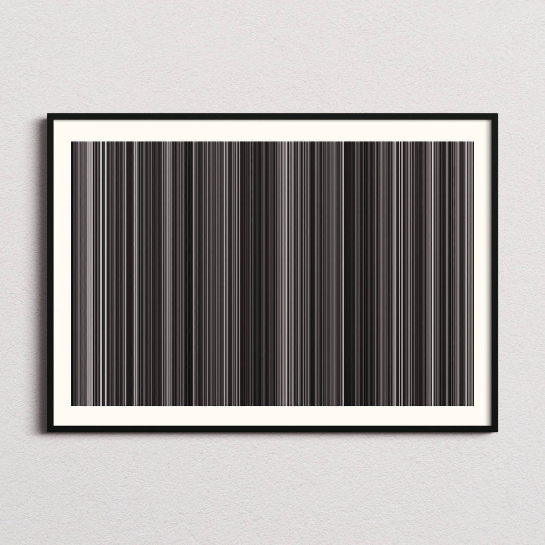 No Regrets for Our Youth Movie Barcode Poster - Barcode Only