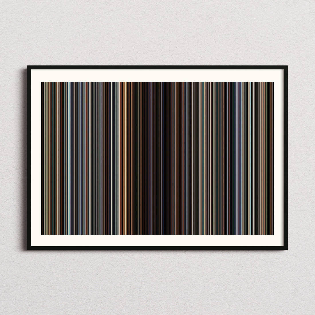 Now You See Me Movie Barcode Poster - Barcode Only