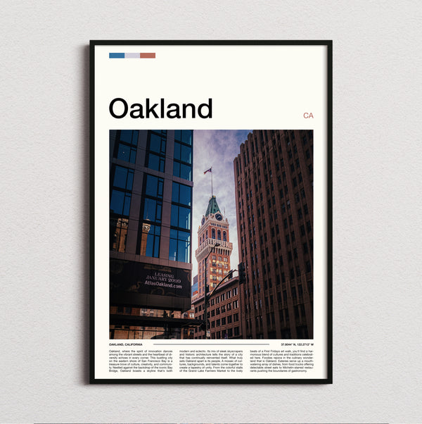 Oakland - Tribune Tower - Travel Print