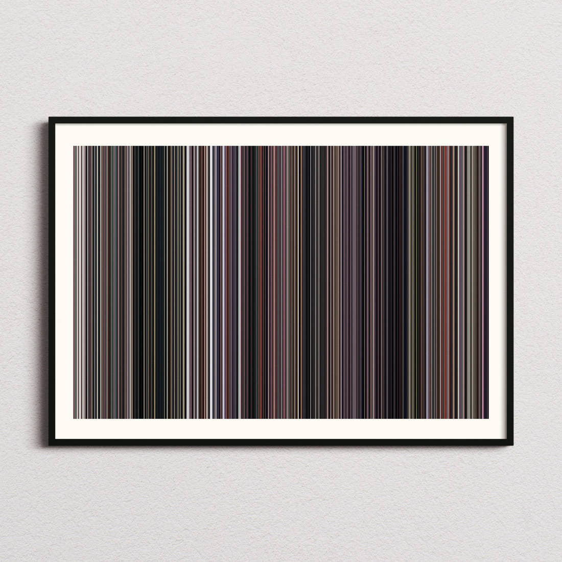 Obsession Movie Barcode Poster - Barcode Only