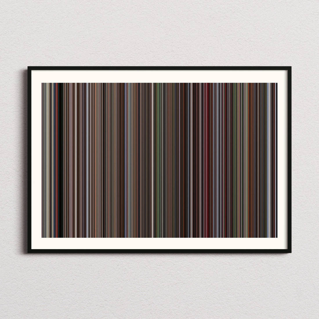 Octopussy Movie Barcode Poster - Barcode Only