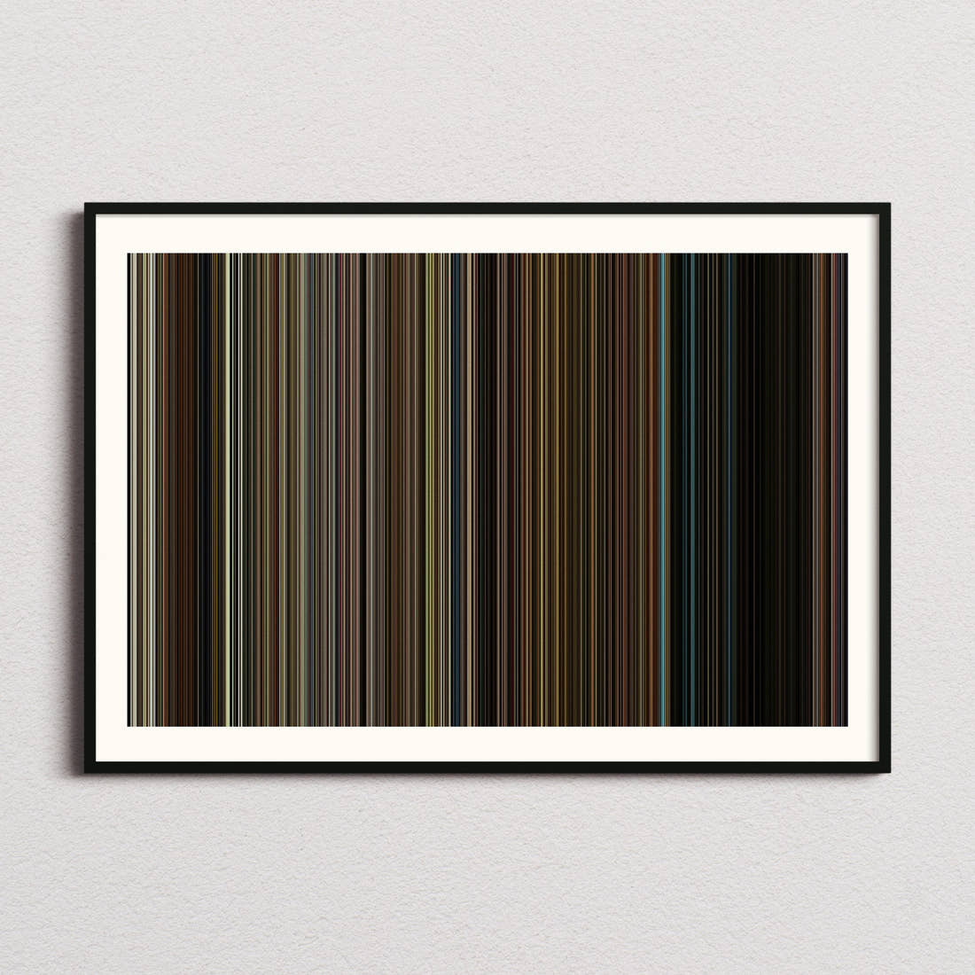 Oculus Movie Barcode Poster - Barcode Only