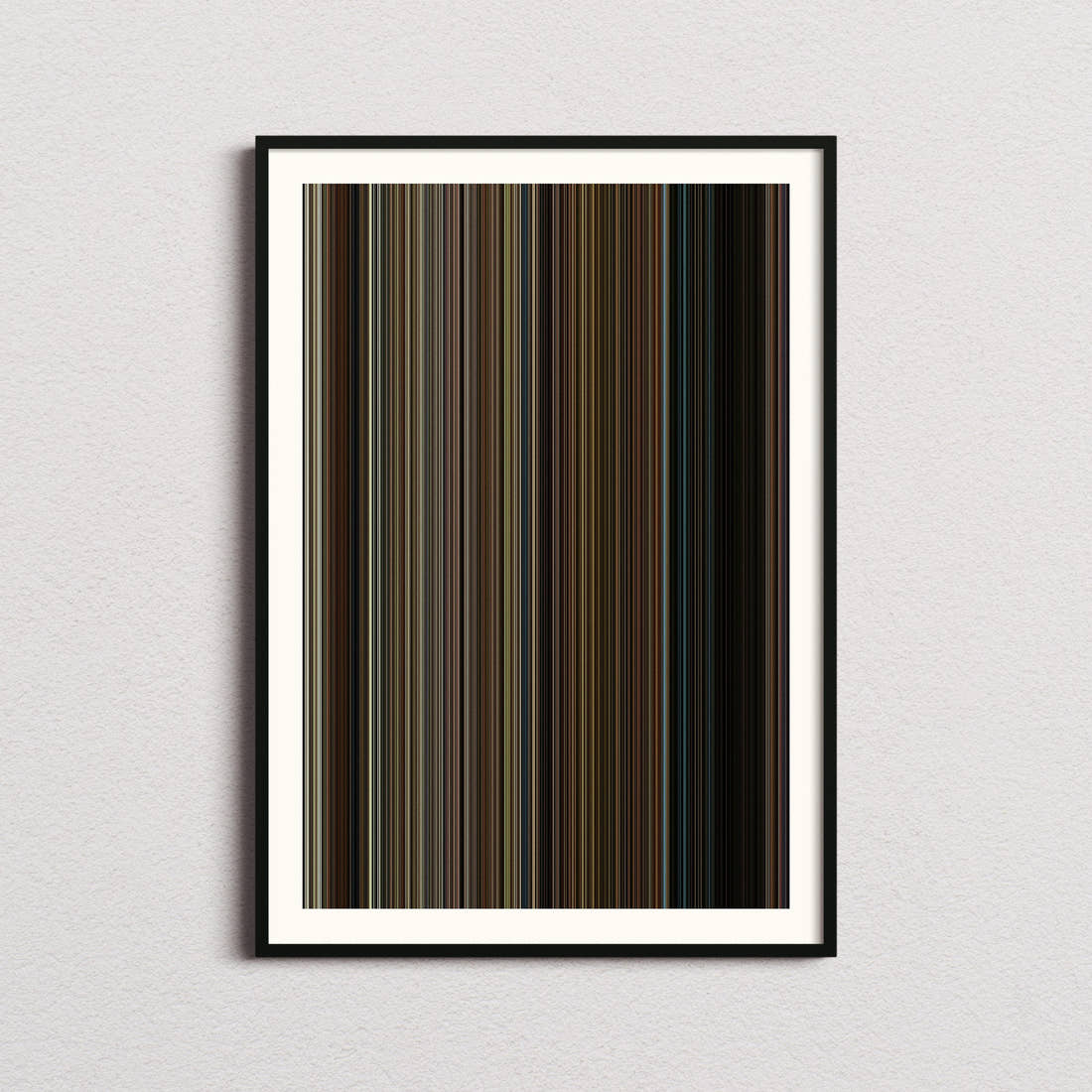 Oculus Movie Barcode Poster - Barcode Only