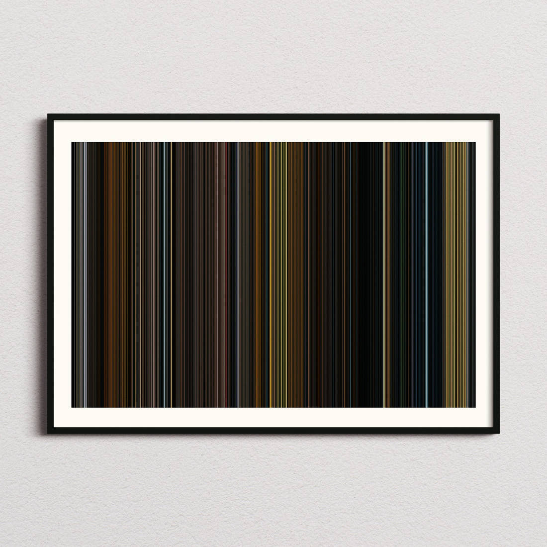 Oddity Movie Barcode Poster - Barcode Only