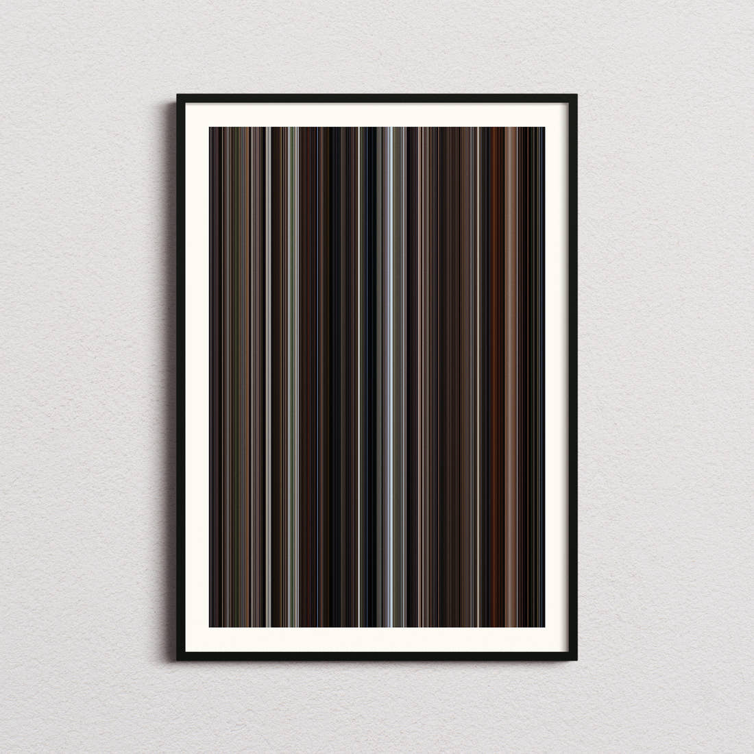 Omen III: The Final Conflict Movie Barcode Poster - Barcode Only