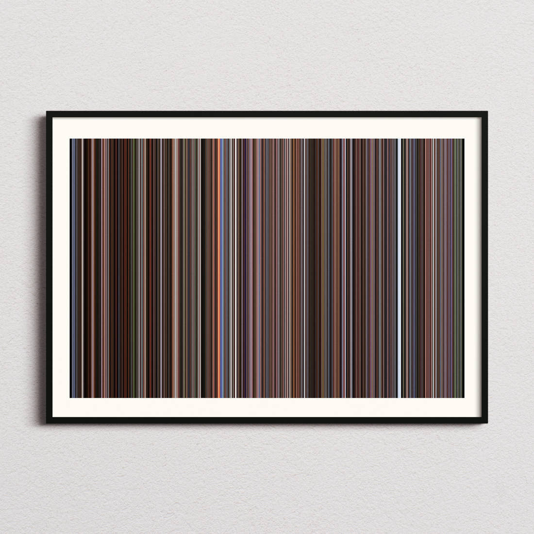 Omen IV: The Awakening Movie Barcode Poster - Barcode Only