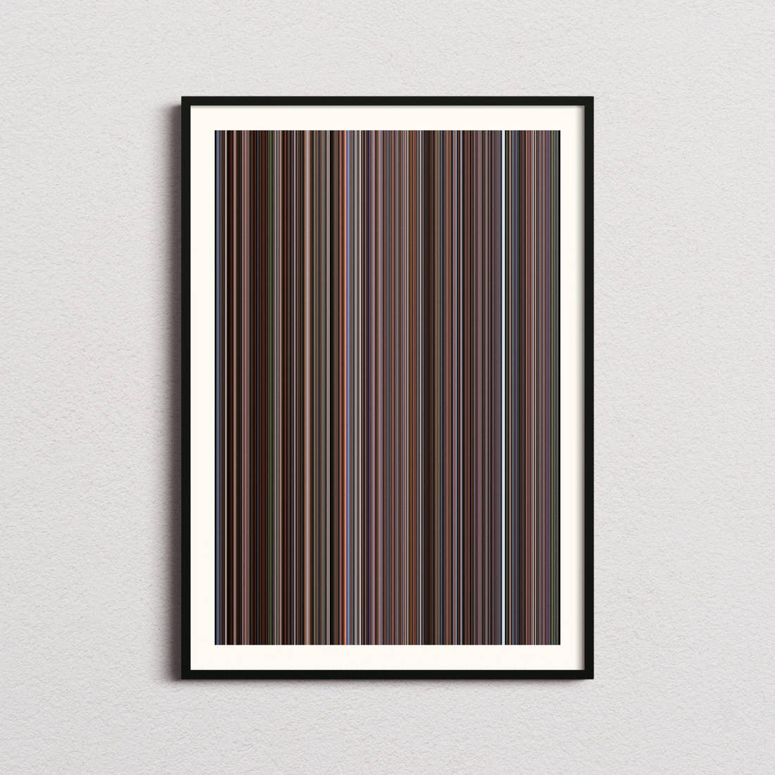 Omen IV: The Awakening Movie Barcode Poster - Barcode Only