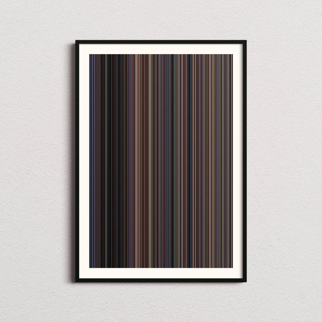 One Night at McCool's Movie Barcode Poster - Barcode Only