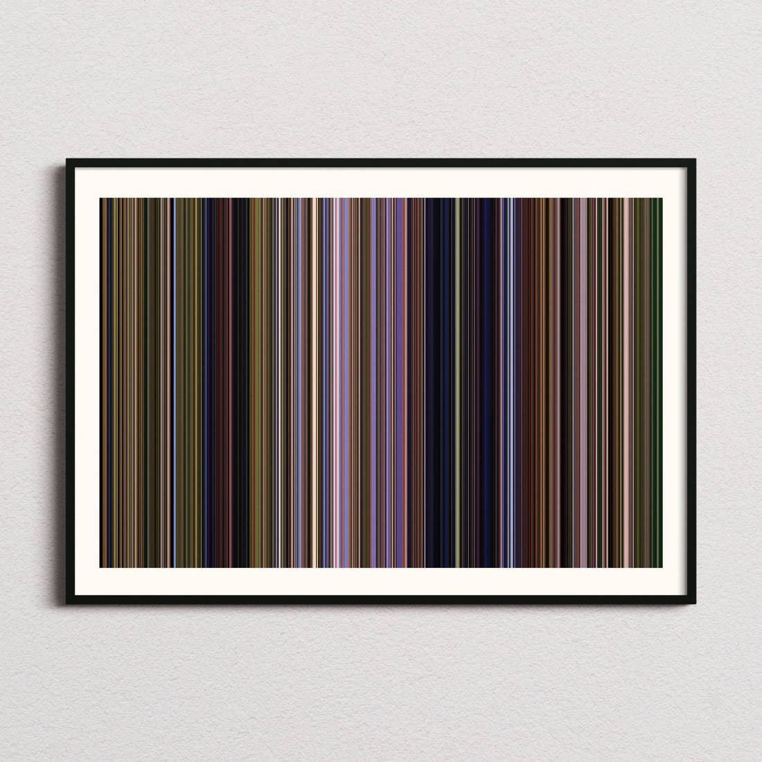 Over the Hedge Movie Barcode Poster - Barcode Only