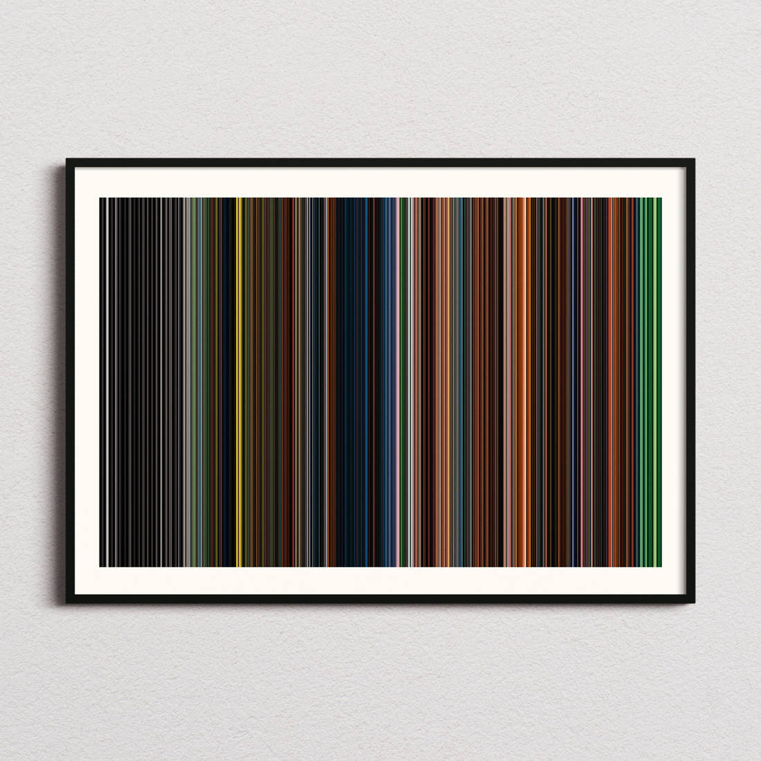 Oz the Great and Powerful Movie Barcode Poster - Barcode Only