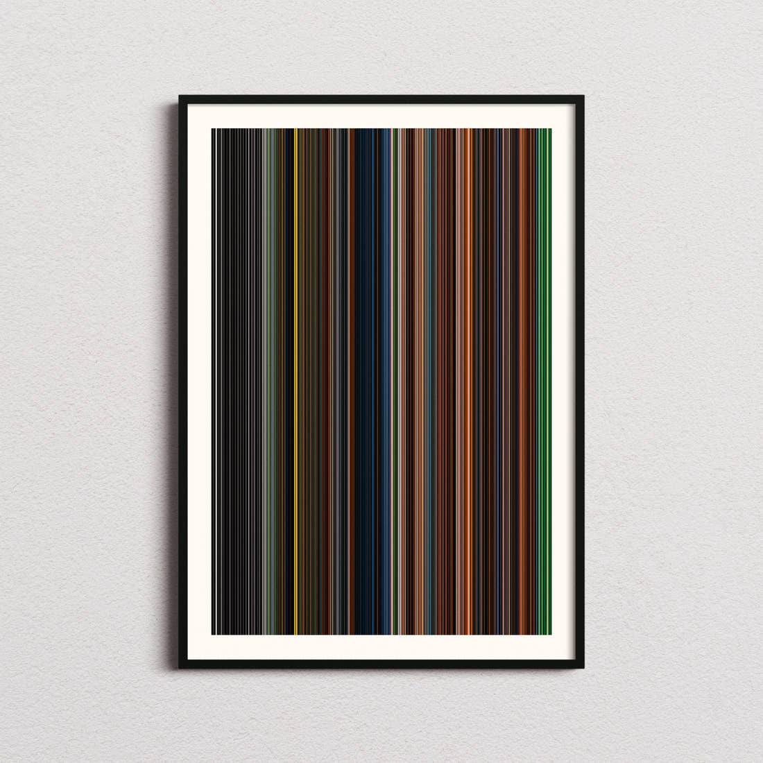 Oz the Great and Powerful Movie Barcode Poster - Barcode Only