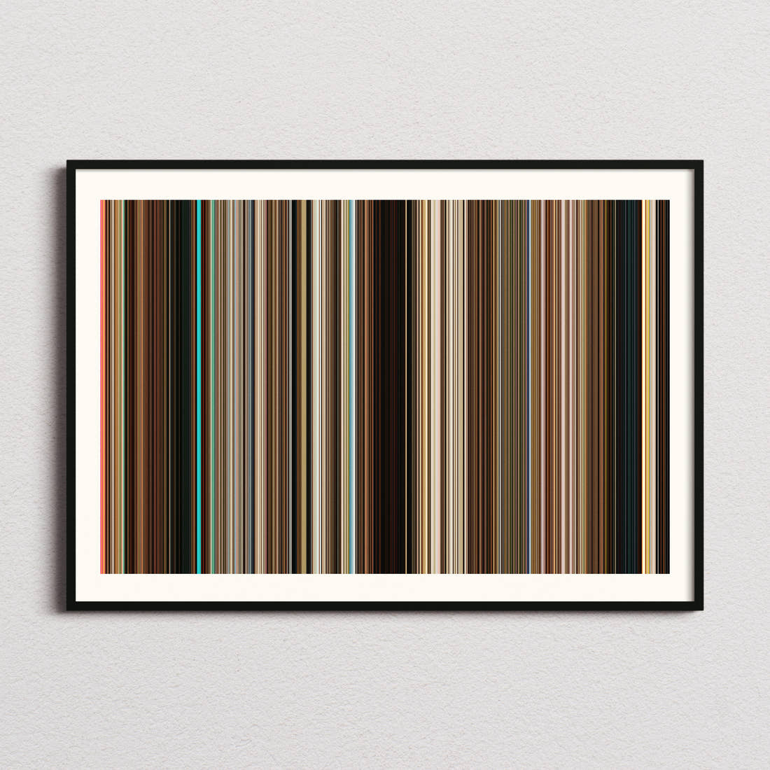 Palm Springs Movie Barcode Poster - Barcode Only