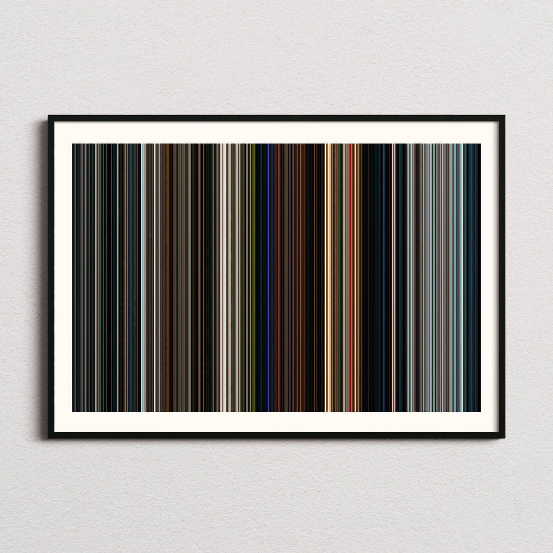 Pan Movie Barcode Poster - Barcode Only