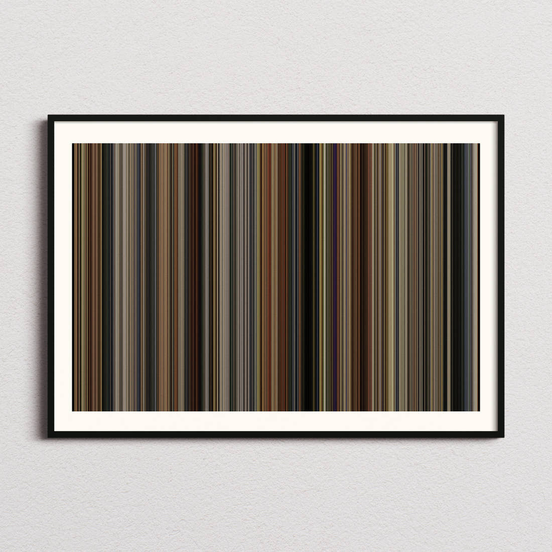Paprika Movie Barcode Poster - Barcode Only