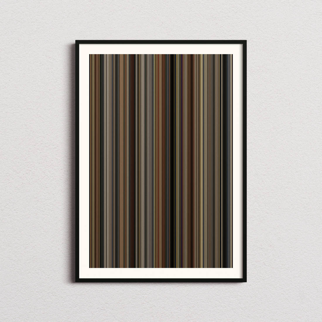 Paprika Movie Barcode Poster - Barcode Only