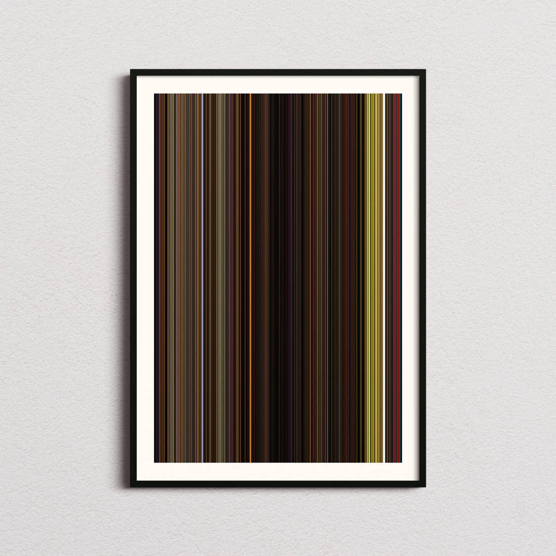 ParaNorman Movie Barcode Poster - Barcode Only