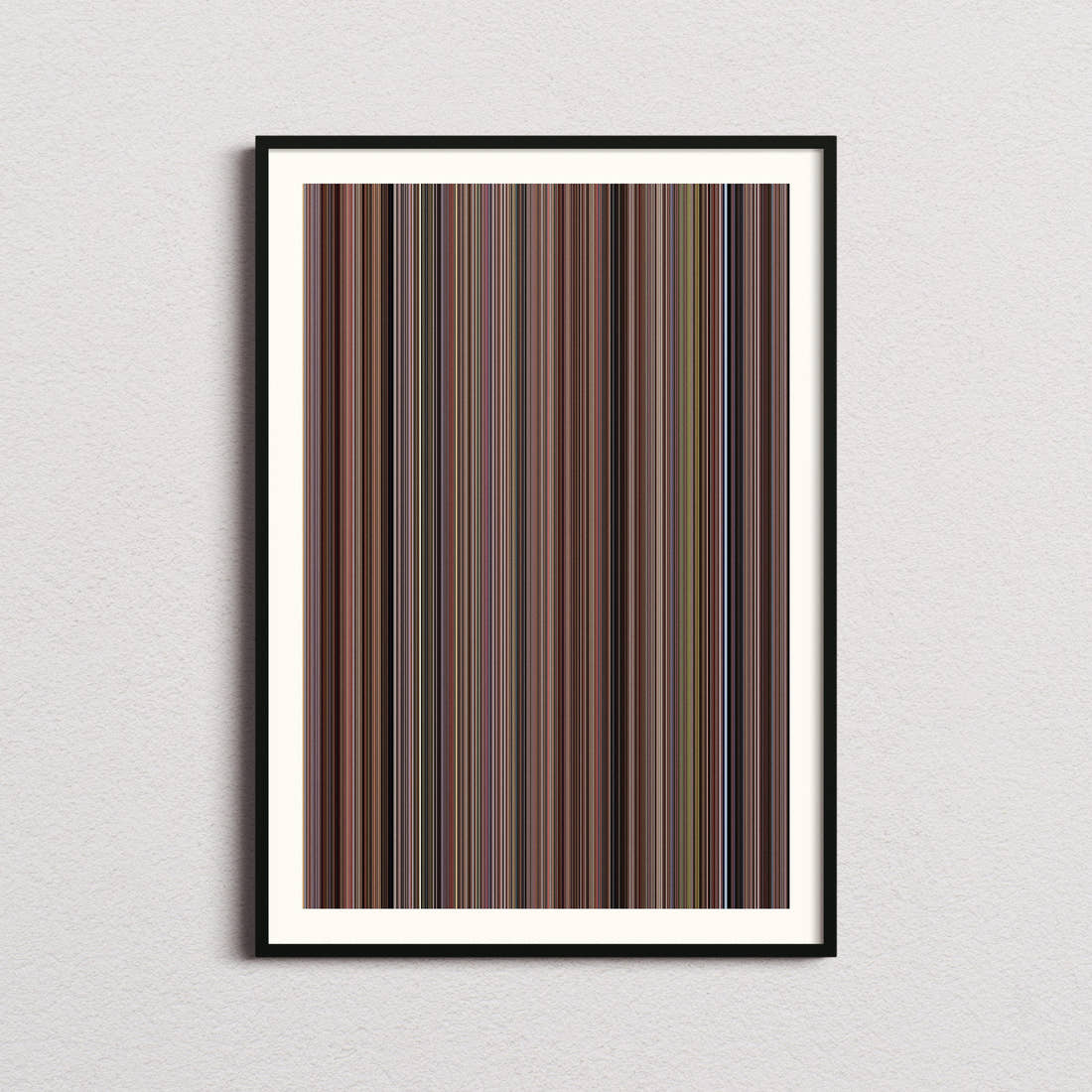 Parenthood Movie Barcode Poster - Barcode Only