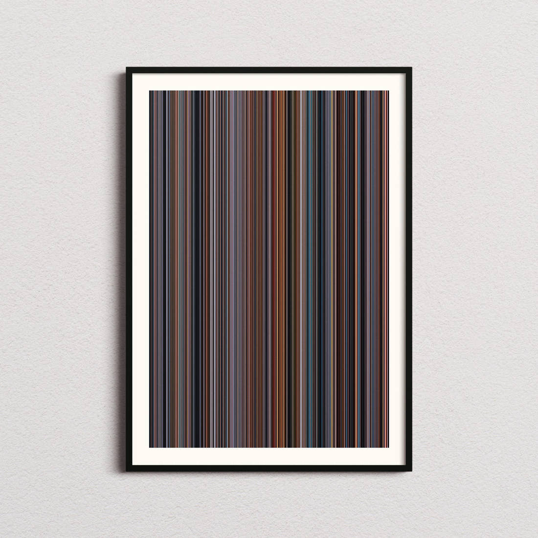 Passengers Movie Barcode Poster - Barcode Only