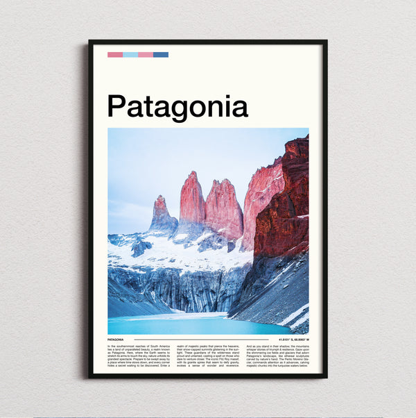 Patagonia - Torres Del Paine - Travel Print