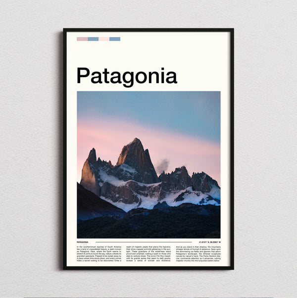 Patagonia - Mount Fitz Roy - Travel Print