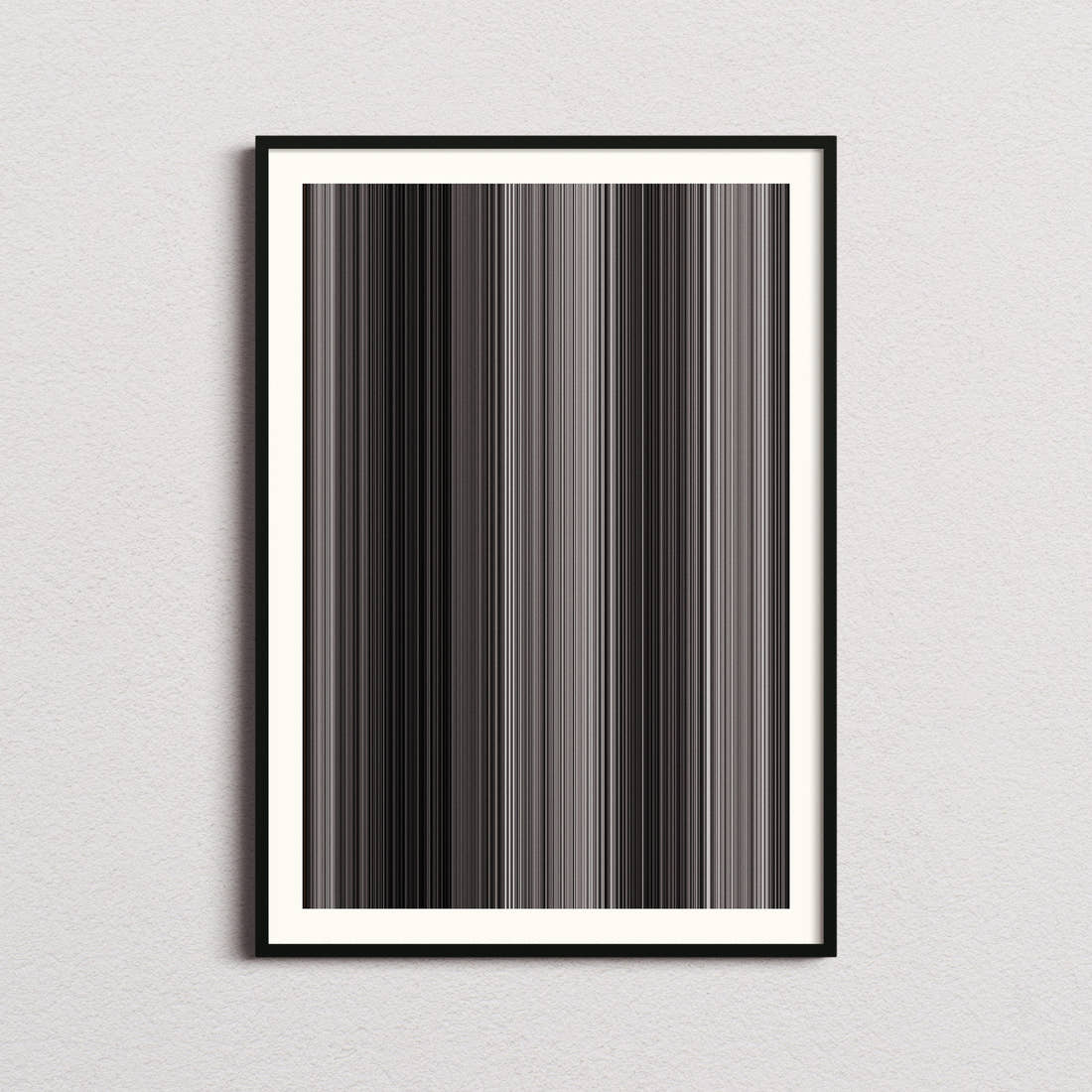 Paths of Glory Movie Barcode Poster - Barcode Only