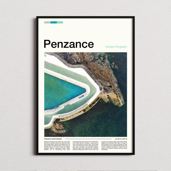 Penzance - Jubilee Pool - Travel Print