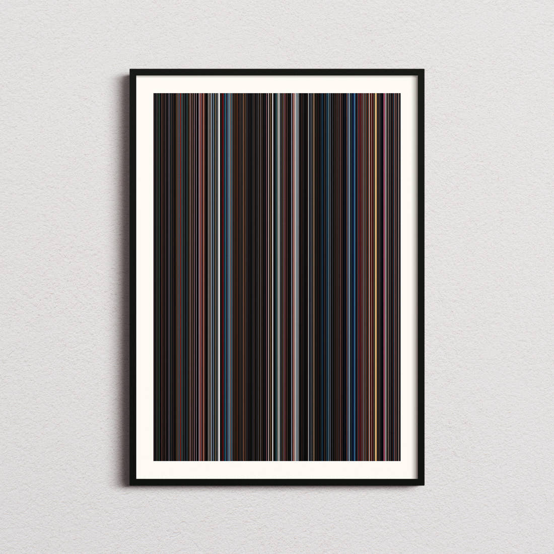 Phantom of the Paradise Movie Barcode Poster - Barcode Only