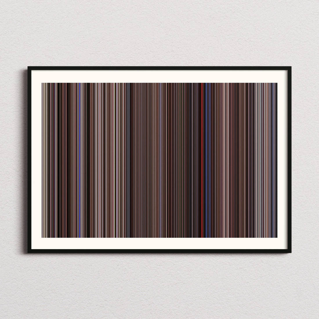 Philadelphia Movie Barcode Poster - Barcode Only