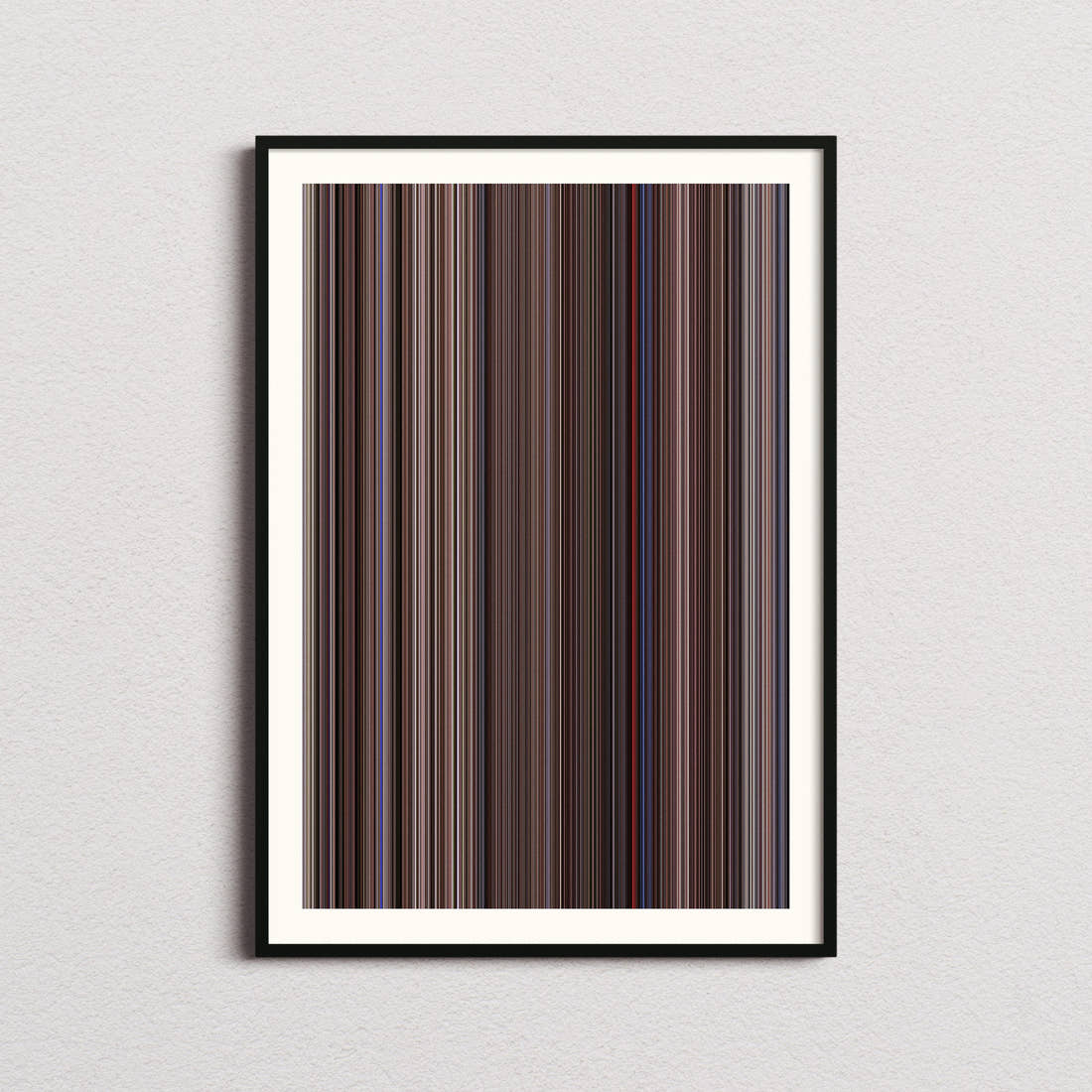 Philadelphia Movie Barcode Poster - Barcode Only